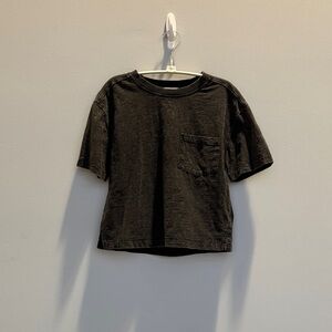 Evereve Black Short Sleeve Tee